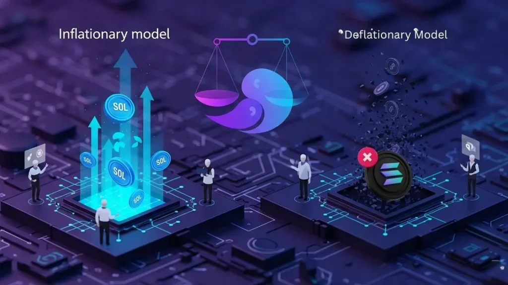 Solana deflationary model