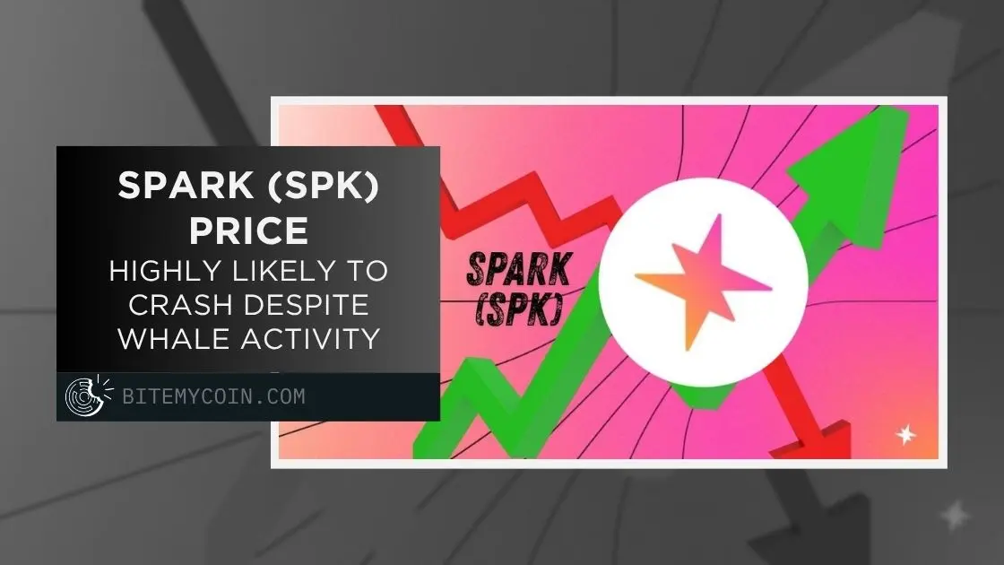 Spark (SPK) Price Highly Likely to Crash Despite Whale Activity