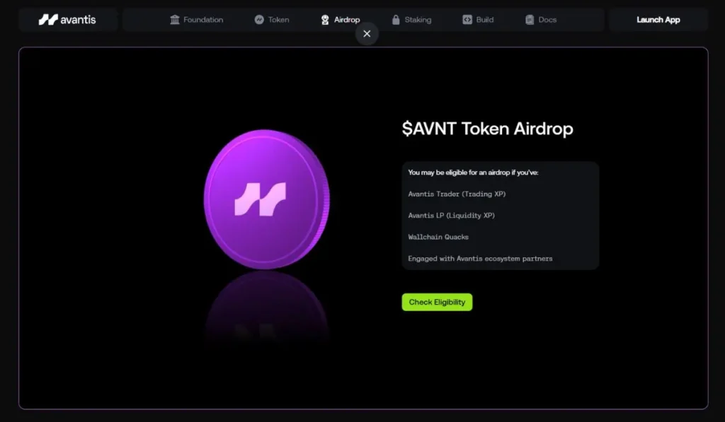 AVNT Token Airdrop