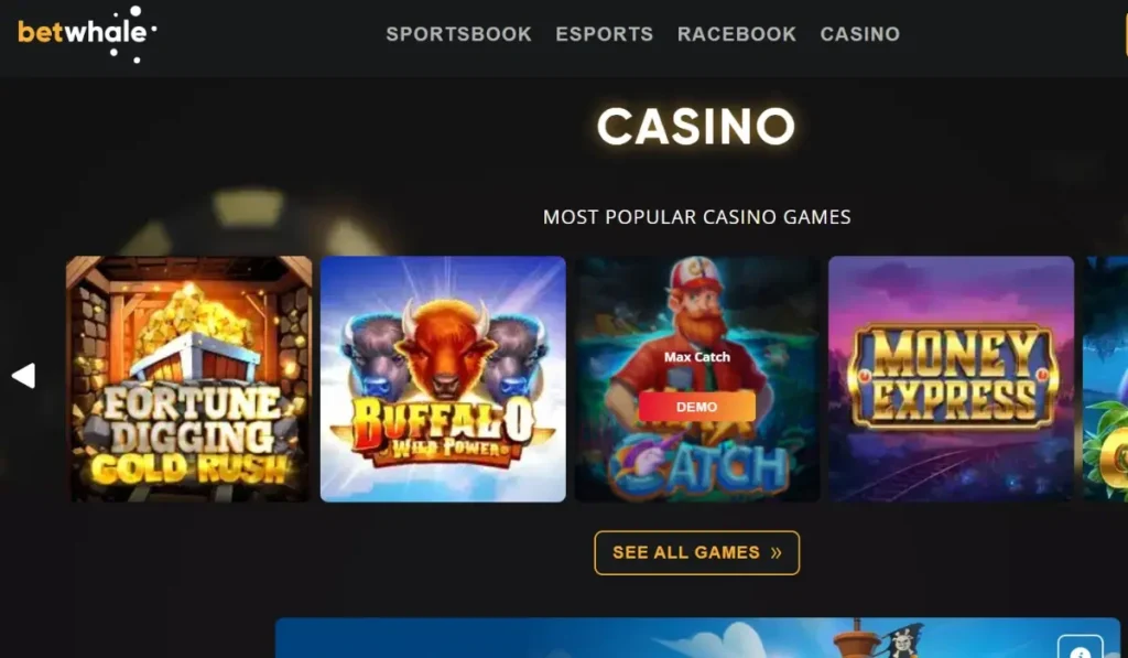 BETWHALE CASINO REVIEW