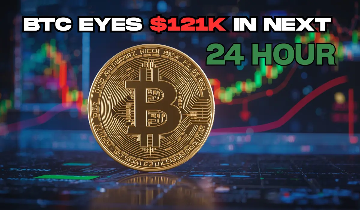 BTC Eyes $121K in Next 24 Hour