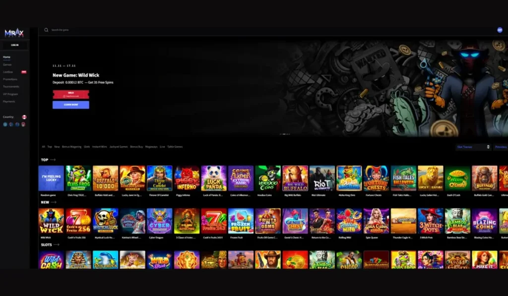 Mirax The Best Crypto Casino