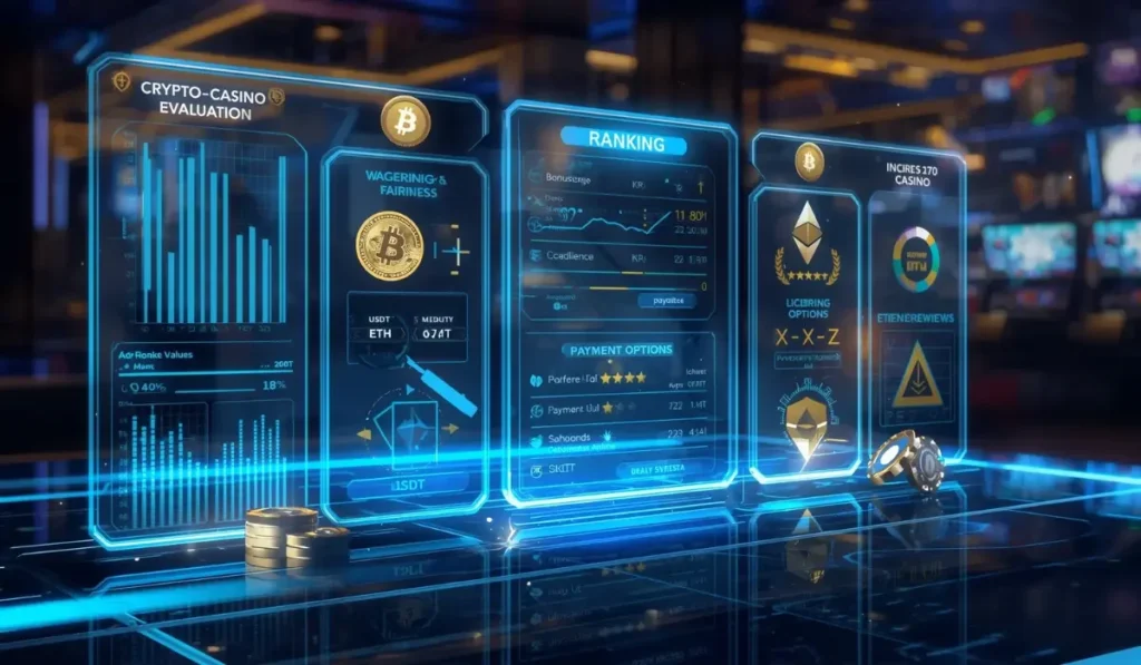 How We Rank the Best Crypto Casino Bonuses